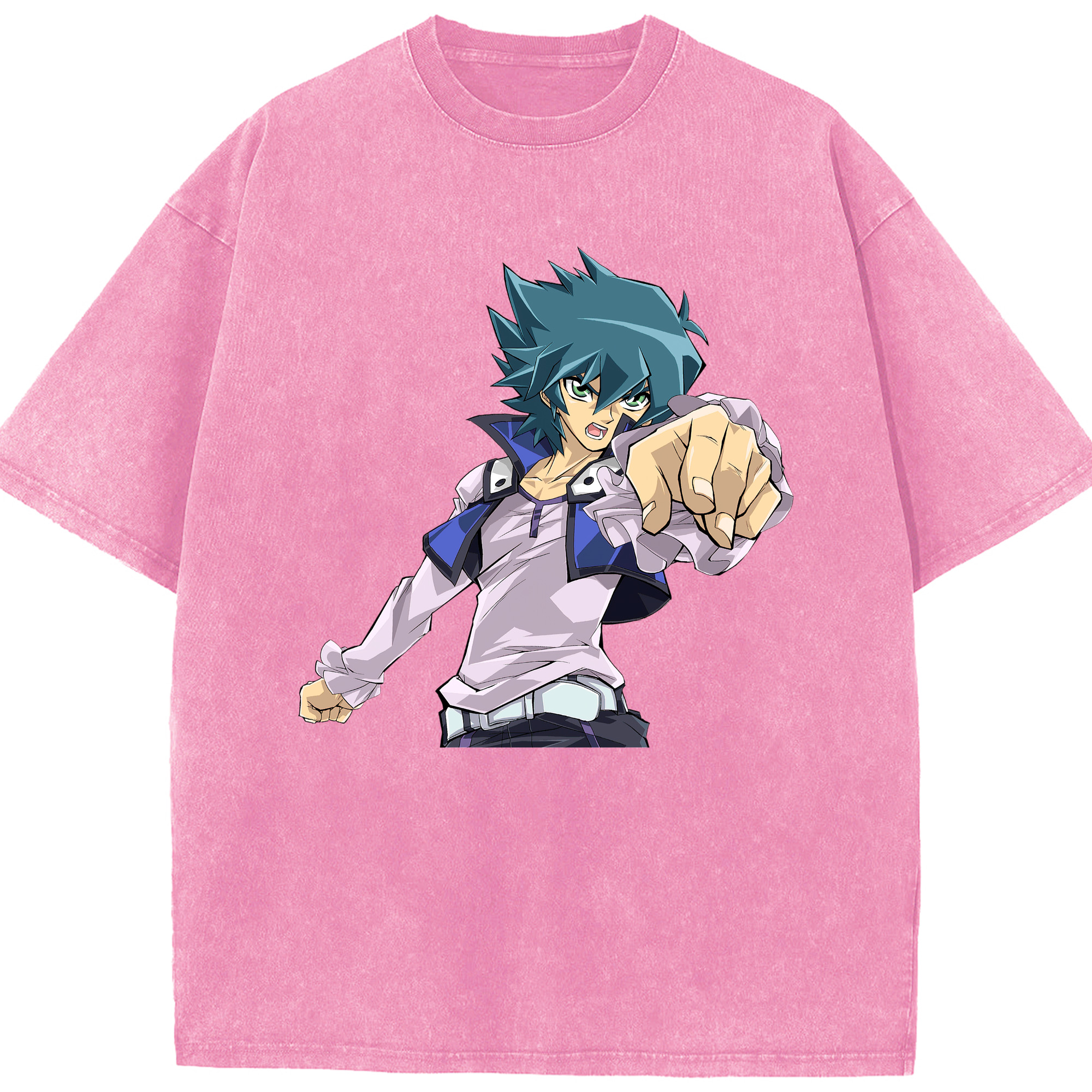 （画像用） 遊☆戯☆王 Yu-Gi-Oh! 綿100% ヴィンテージ風 半袖Tシャツ（フロントプリント）